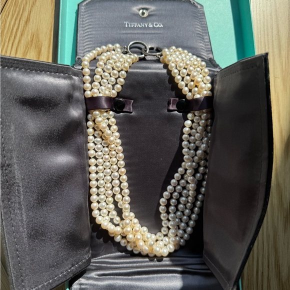 Tiffany & Co. Paloma Picasso Freshwater Pearl Torsade 5 Strands Necklace - Picture 1 of 7